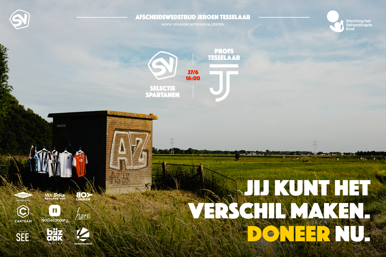 Afscheidswedstrijd Jeroen Tesselaar