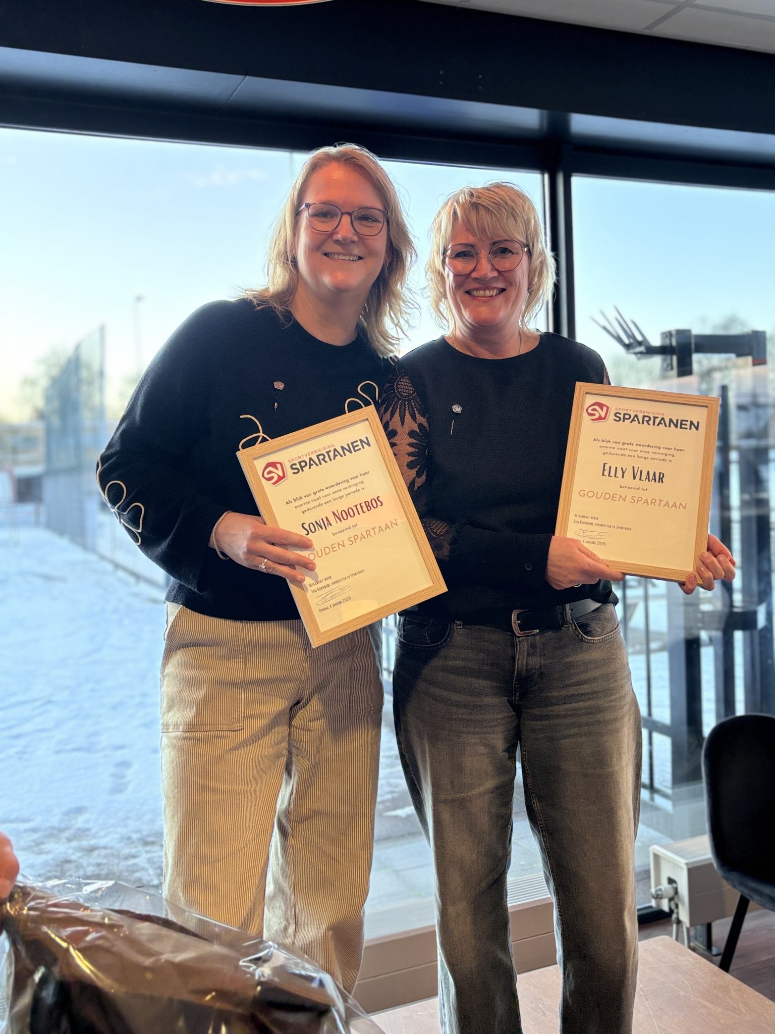 Nieuwjaarsreceptie en Gouden Spartaan(en)