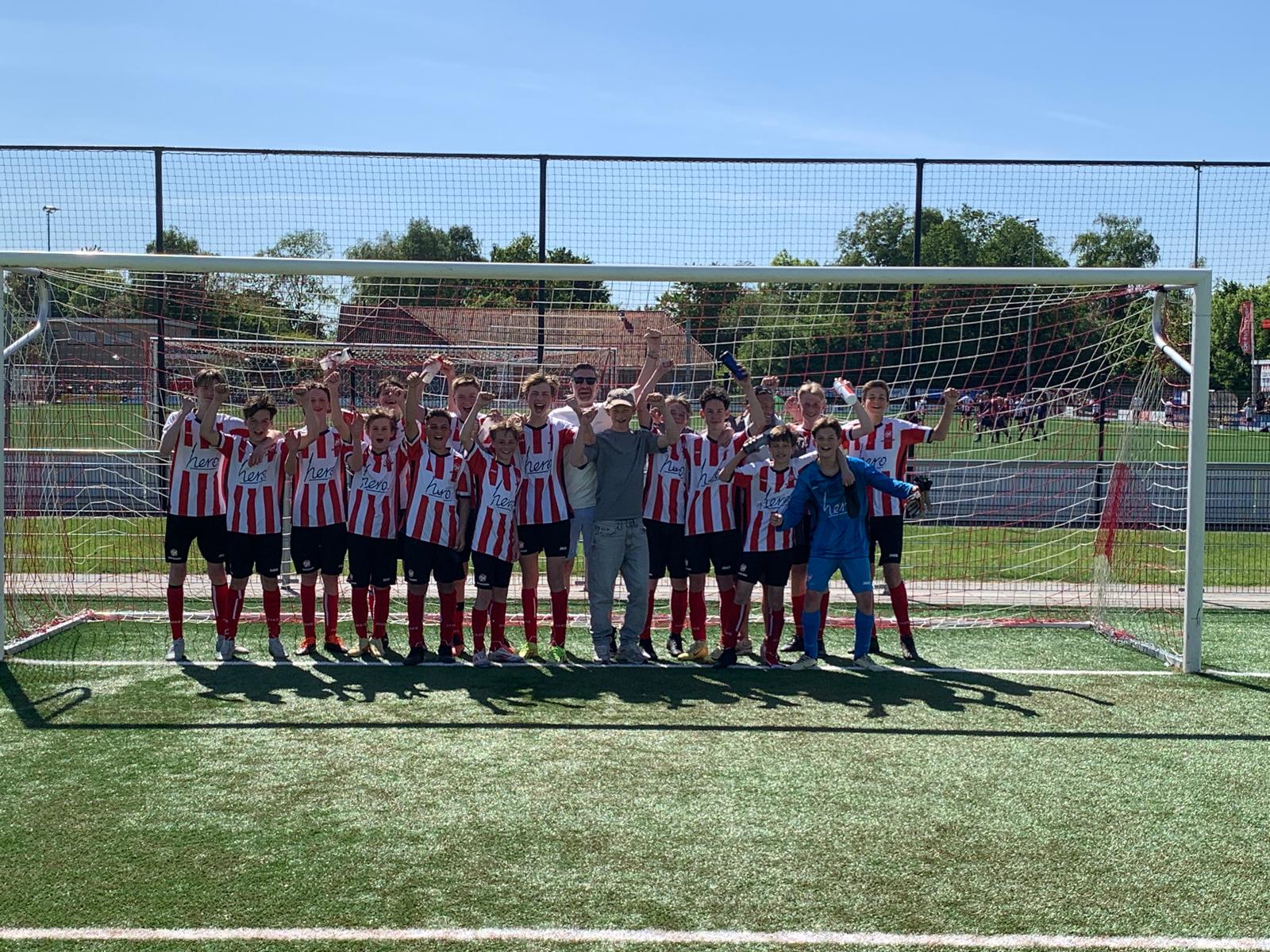 Spartanen JO14-1 Kampioen!
