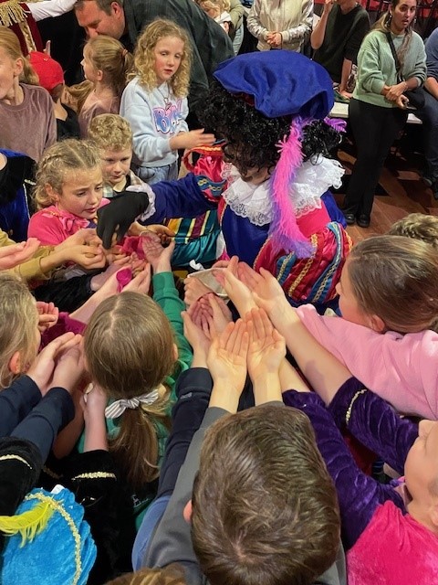 Sinterklaas bij Spartanen